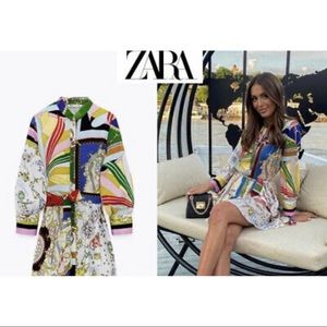 ZARA PRINTED MINI DRESS
Multicolored 0/2530/083/330/03
